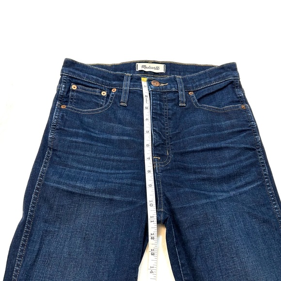 Madewell 10" High Riser Skinny Jeans in Hayes Wash - Picture 12 of 12